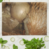 Nettozwiebeln, Gemüse, Gewürzkochen Handtuch (Gefaltet)