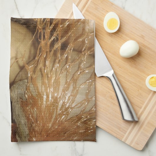 Nettozwiebeln, Gemüse, Gewürzkochen Handtuch (Viertel Falte)