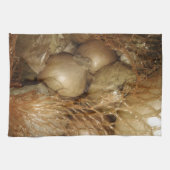 Nettozwiebeln, Gemüse, Gewürzkochen Handtuch (Horizontal)