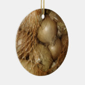 Nettozwiebeln, Gemüse, Gewürzkochen Keramik Ornament (Rechts)