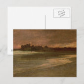 Nettuno, Abend am Strand Postkarte (Vorne/Hinten)