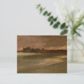 Nettuno, Abend am Strand Postkarte (Stehend Vorderseite)
