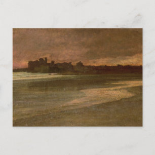 Nettuno, Abend am Strand Postkarte