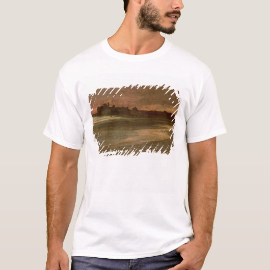 Nettuno, Abend auf dem Strand T-Shirt (Vorderseite)