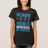 Network Engineer Network Engineering Cloud Server T-Shirt (Vorderseite)
