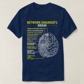 Network Engineer Networking Network Engineering T-Shirt (Design vorne)