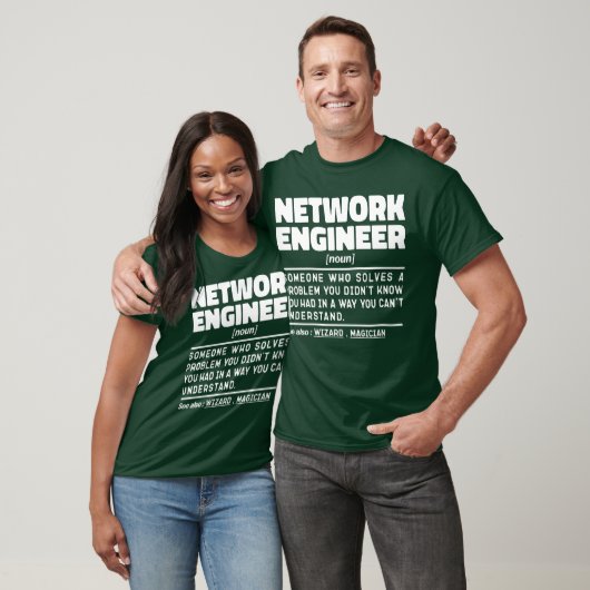 Network Engineer Noun Data Science Geek Student T-Shirt (Unisex)