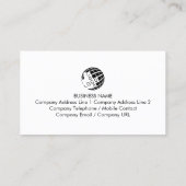 Network Engineer Technical Visitenkarte (Rückseite)