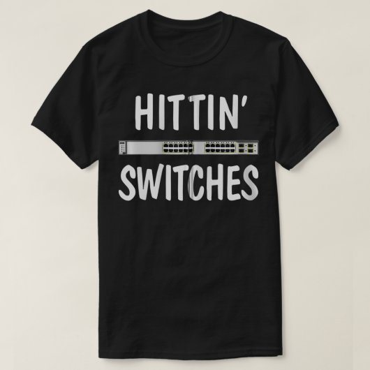 Network Systems Engineer Hittin schaltet IT-Techni T-Shirt (Design vorne)