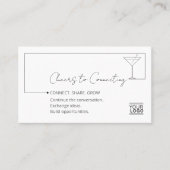 Networking Business Card Visitenkarte (Vorderseite)