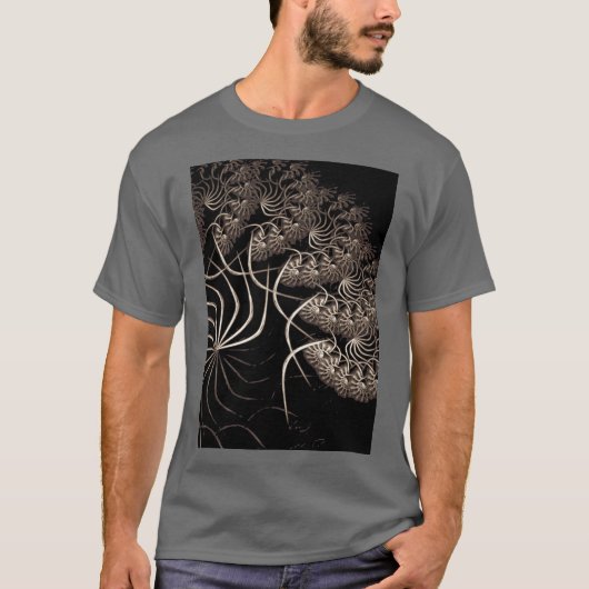 Netz-Blume T-Shirt (Vorderseite)