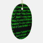 Netz-Code Keramikornament (Rechts)