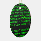 Netz-Code Keramikornament (Links)