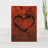 Netz der Karte Liebegotischen Valentines (Vorderseite)