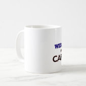 Netz-Designer angetrieben durch Koffein Kaffeetasse (Vorderseite Links)