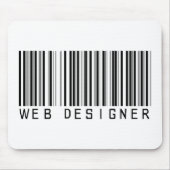 Netz-Designer-Bar-Code Mousepad (Vorne)