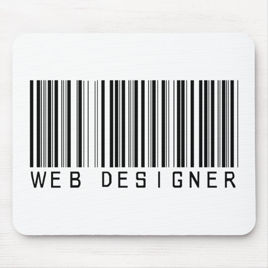 Netz-Designer-Bar-Code Mousepad (Vorne)