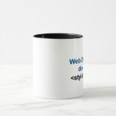 Netz-Designer-Tasse Tasse (Zentrum)