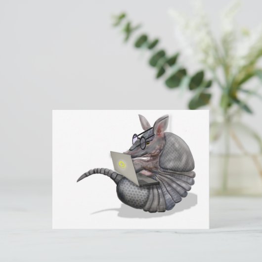 Netz dillo postkarte (Stehend Vorderseite)