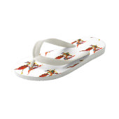 Netz Drache - for Flip flops kids Kinderbadesandalen (Schrägansicht)