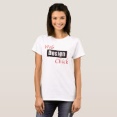 Netz-Entwurfs-Küken T-Shirt (Vorne ganz)