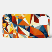 Netz mehrfarbiger Dreiecke Case-Mate iPhone Hülle (Rückseite (Horizontal))