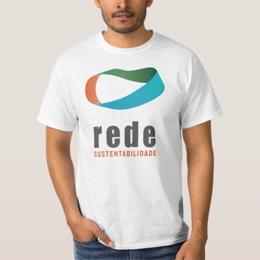 Netz Nachhaltigkeit T-Shirt (Vorderseite)
