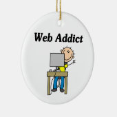 Netz-Süchtiger Keramik Ornament (Rechts)