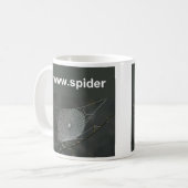 Netz-Tasse der Spinne Kaffeetasse (Vorderseite Links)