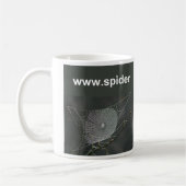 Netz-Tasse der Spinne Kaffeetasse (Links)