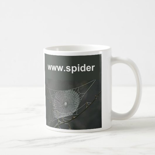 Netz-Tasse der Spinne Kaffeetasse (Rechts)