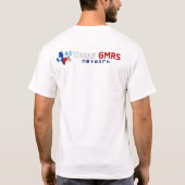 Netz Texas GMRS - weißer T - Shirt (Rückseite)