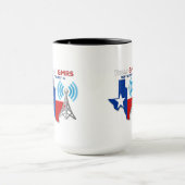 Netz Texas GMRS - zwei Ton-Tasse Tasse (Zentrum)