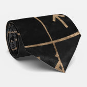 Netz von Wyrd die Matrix des Schicksalsmarmors und Krawatte (Gerollt)