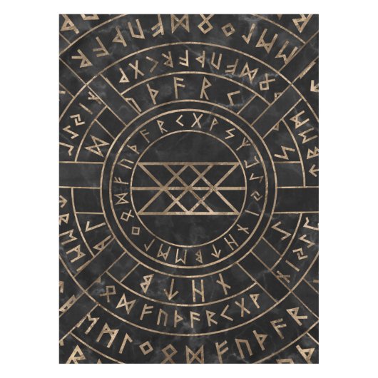 Netz von Wyrd die Matrix des Schicksalsmarmors und Tischdecke (Vorderseite)