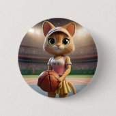 Netzballkatze, weiblich button (Vorderseite)