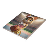 Netzballkatze, weiblich fliese (Seite)