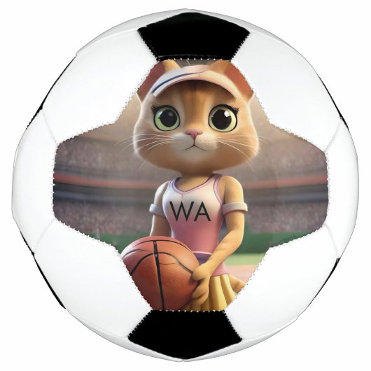 Netzballkatze, weiblich fußball (Vorderseite)
