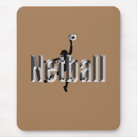 Netzballspieler und Maßname, Mousepad (Vorne)