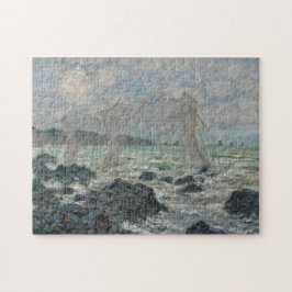 Netze in Pourville von Claude Monet Puzzle