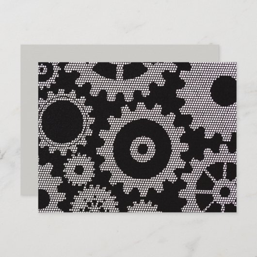 Netzgestänge Postkarte (Vorne/Hinten)