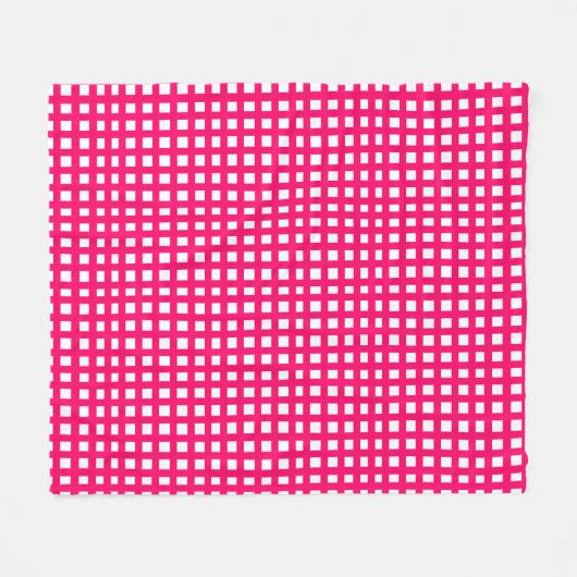 Netzgitter Fleecedecke (Vorderseite (Horizontal))