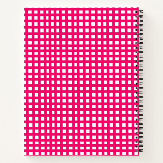 Netzgitter Notizblock (Rückseite)