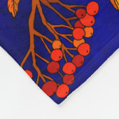 Netzhautleder Fleecedecke (Ecke)