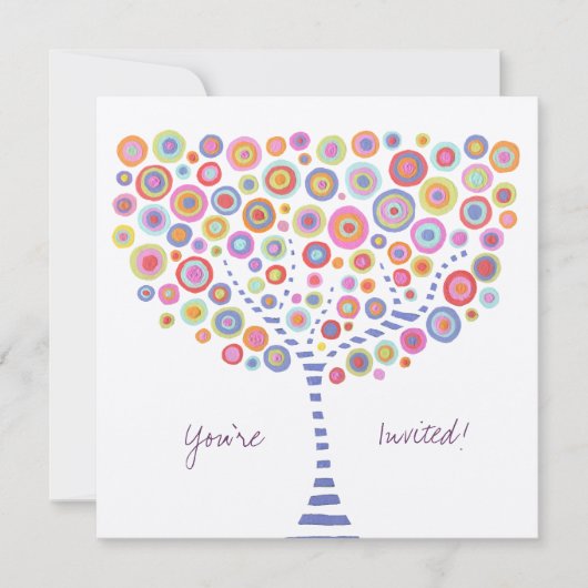 Netzhautleere Einladung (Vorderseite)