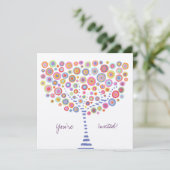 Netzhautleere Einladung (Stehend Vorderseite)