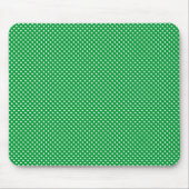 Netzmuster grün mit Weiß Mousepad (Vorne)