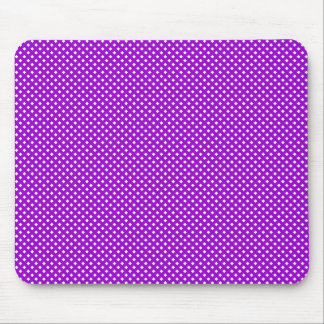 Netzmuster Lila mit White Mousepad