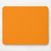 Netzmuster Orange mit Gelb Mousepad (Vorne)
