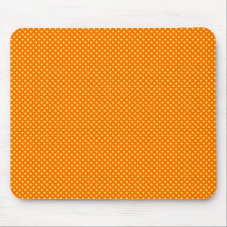 Netzmuster Orange mit Gelb Mousepad